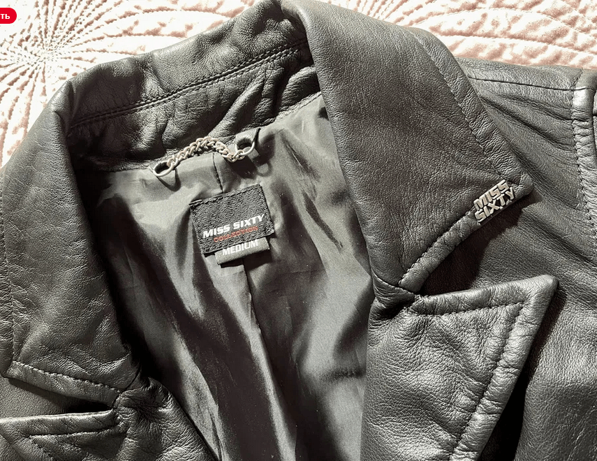 Miss Sixty Miss Sixty back leather jacket sz S Size S / US 4 / IT 40 - 2 Thumbnail