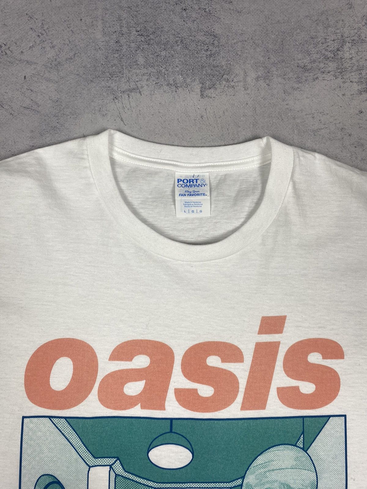 Band Tees Oasis - Definitely Maybe Album Multicolored Band Tee Size US L / EU 52-54 / 3 - 5 Thumbnail