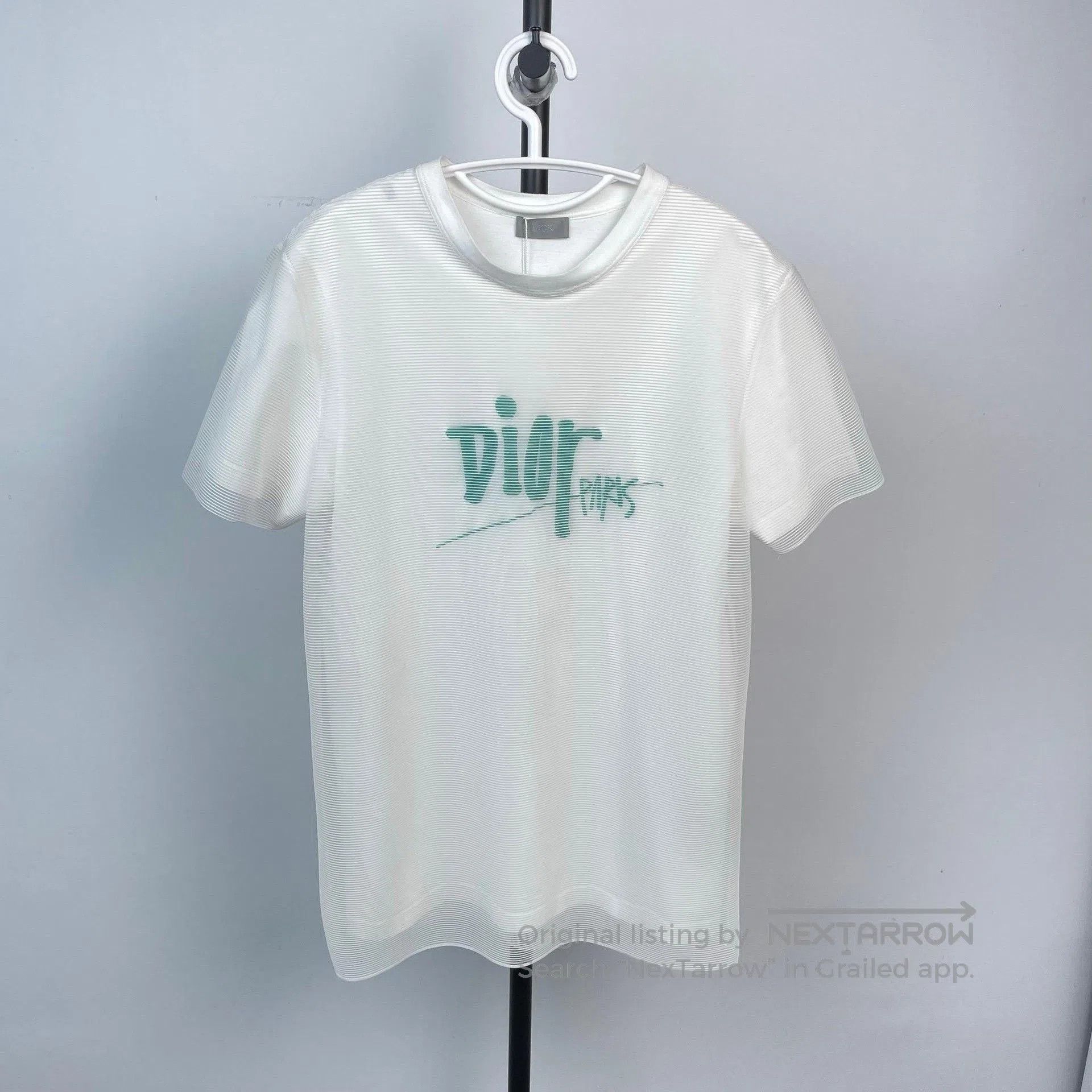 Dior Dior x Stussy White Organza Short. Size XS / US 0-2 / IT 36-38 - 1 Thumbnail