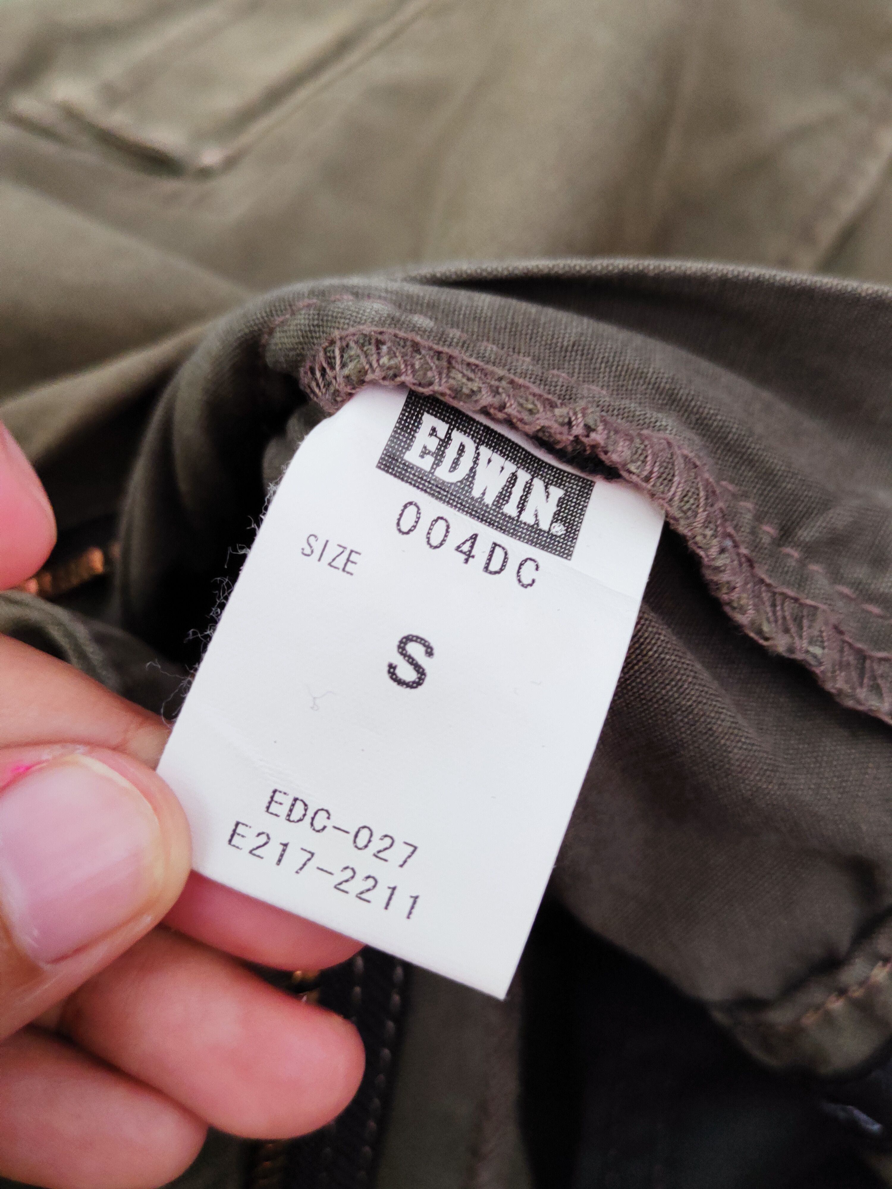 Edwin Edwin Olive Multipocket Tactical Cargo Pants #W849 Size US 30 / EU 46 - 15 Thumbnail