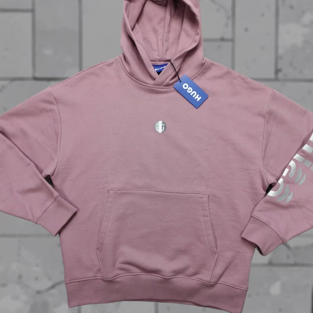 Hugo Boss Hugo Boss Niftyhood Pullover Hoodie Mens Size M Logo Cotton French Terry Size US M / EU 48-50 / 2 - 1 Thumbnail