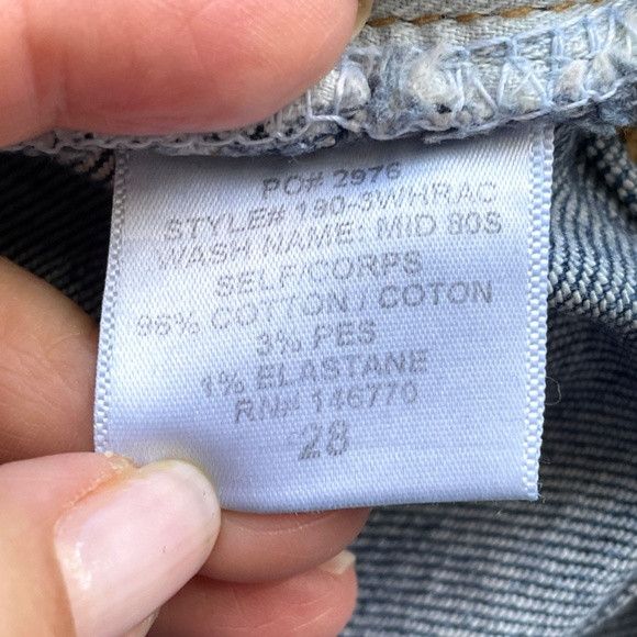 Levi's × RE/DONE RE/DONE Levi's High Rise Ankle Crop Jeans - USA 🇺🇸 Size 28" / US 6 / IT 42 - 9 Thumbnail