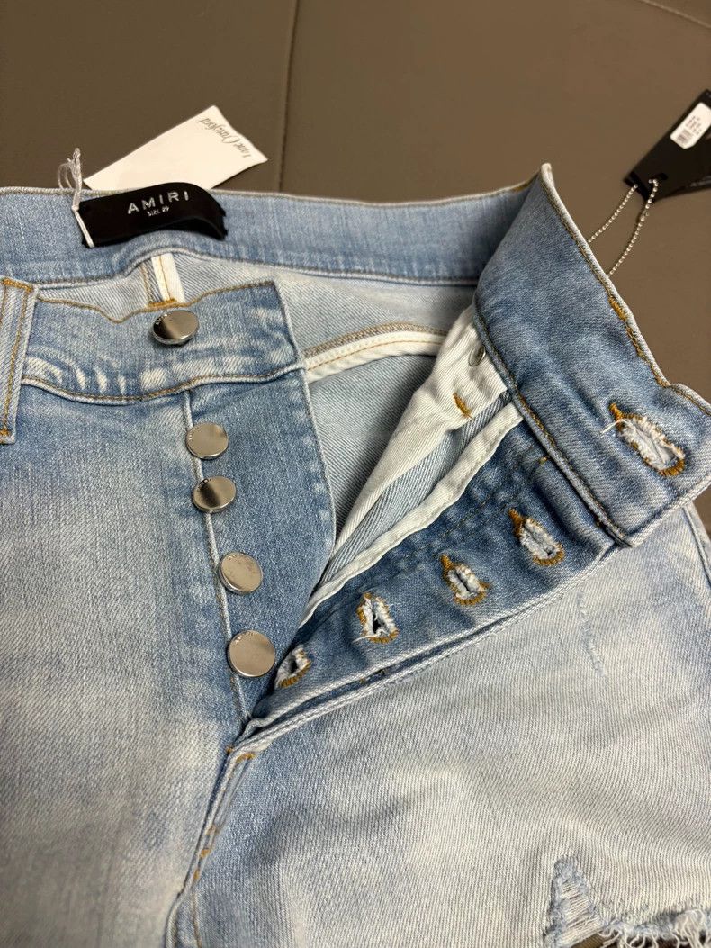 Amiri Amiri camouflage patch jeans Size US 29 - 4 Thumbnail