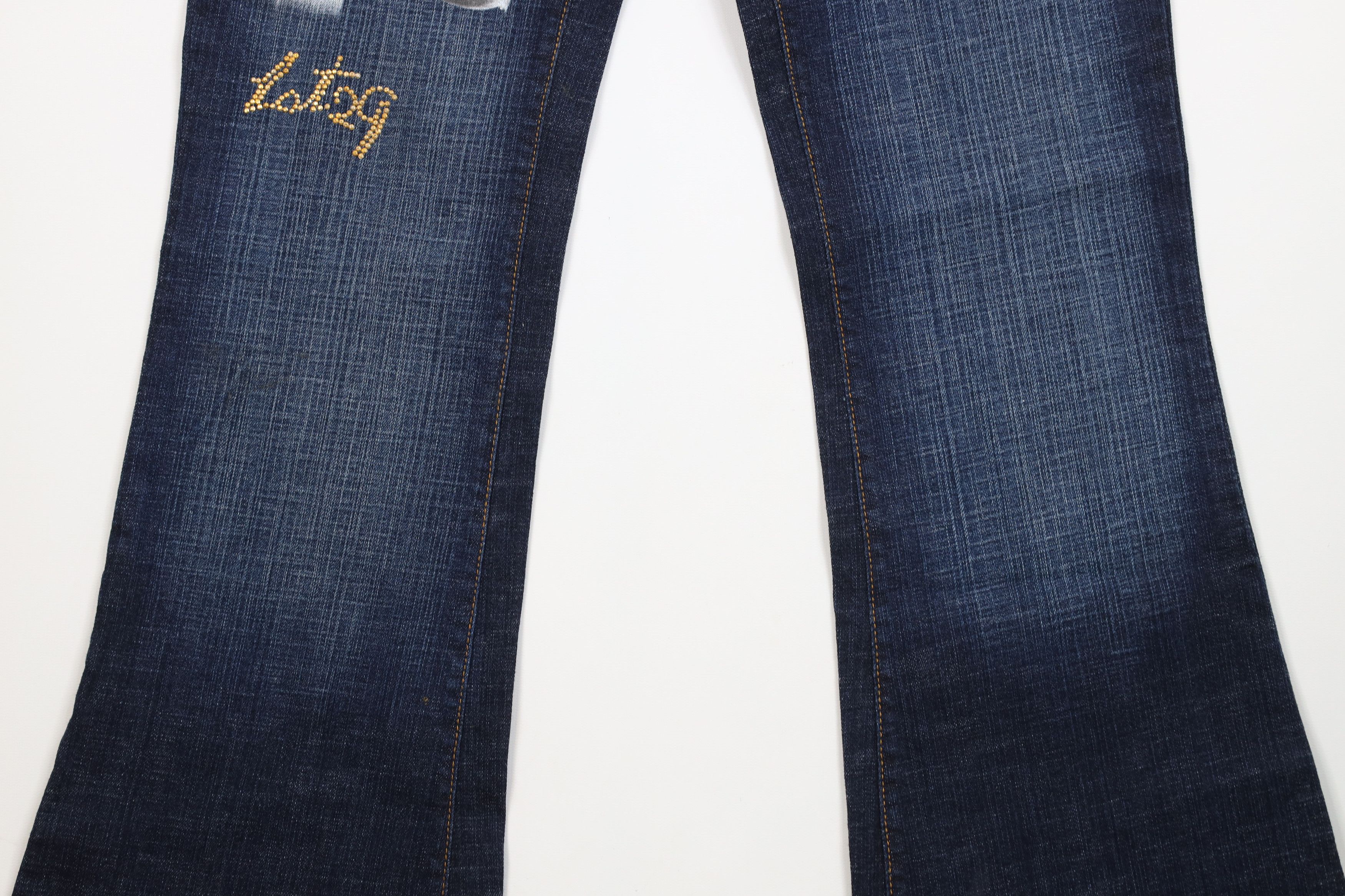 Vintage Deadstock Vintage Y2K Lot 29 Looney Tunes Wide Leg Jeans Size 32" / US 10 / IT 46 - 3 Thumbnail