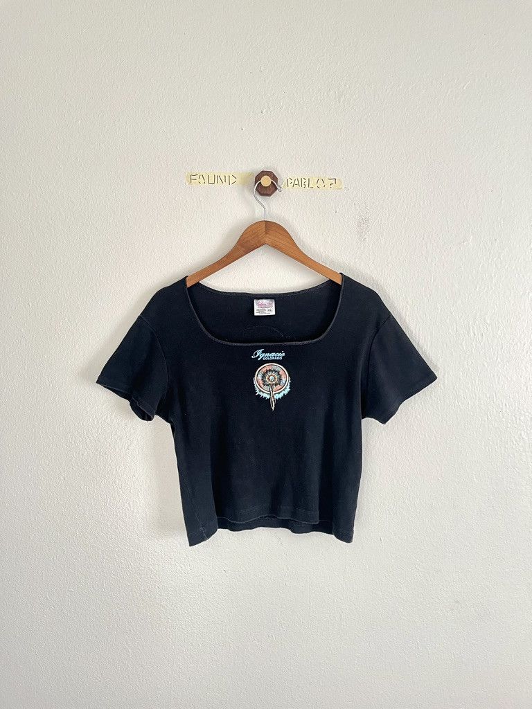 Other Vintage 90s Crop Top Size XL / US 12-14 / IT 48-50 - 1 Thumbnail