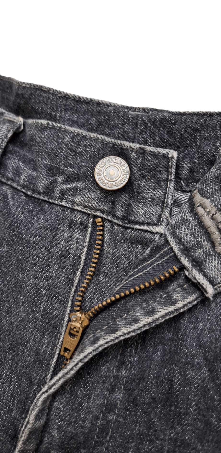 Hysteric Glamour Rare Japanese Brand Takeo Kikuchi Poem Denim Jeans Size US 30 / EU 46 - 2 Thumbnail