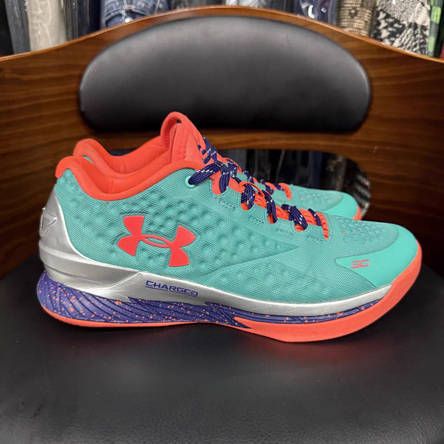 Under Armour Under Armour Curry 1 Basketball Shoes K15 Size US 7.5 / EU 40-41 - 4 Thumbnail