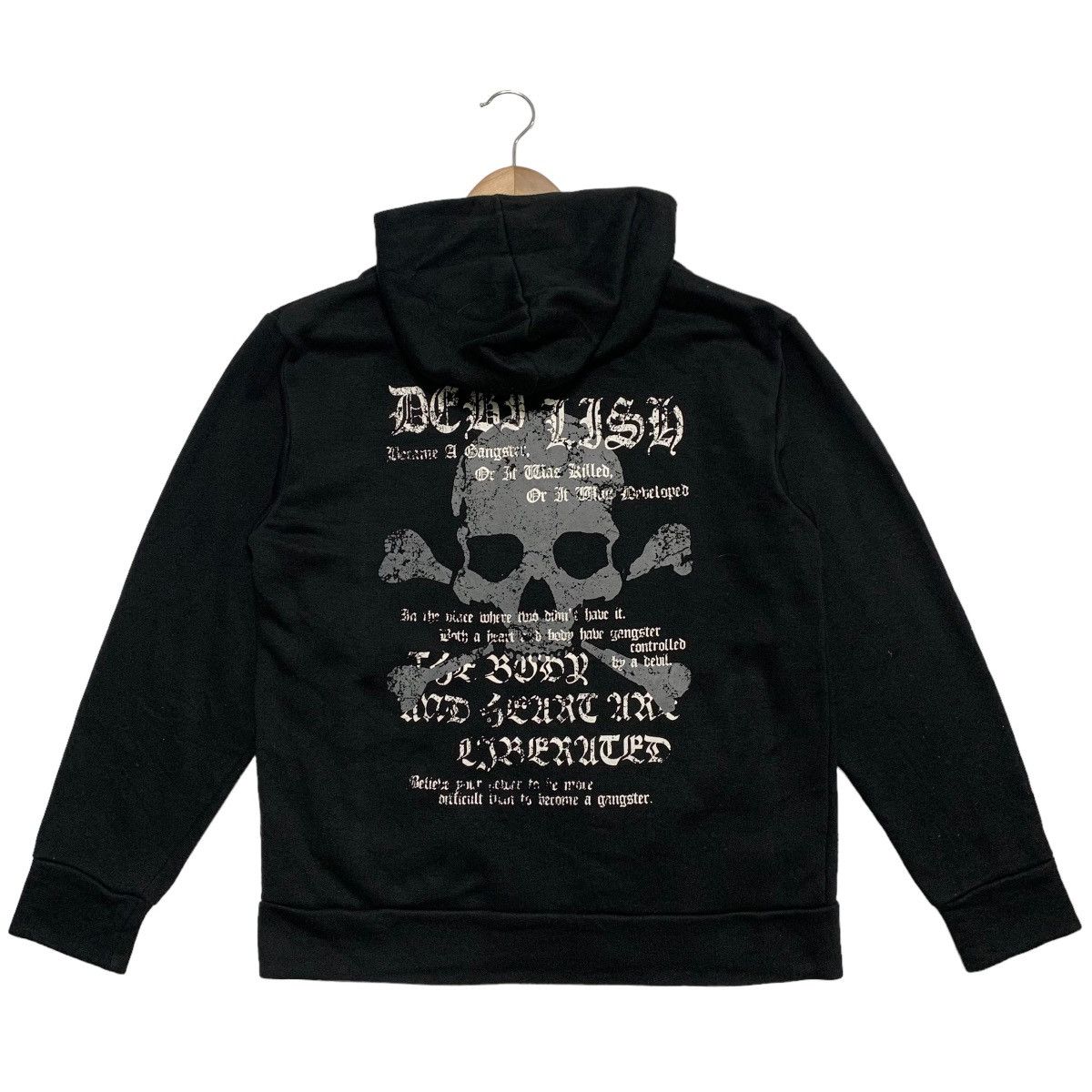 Japanese Brand The Body & Heart Gangster Skull Hoodie Size US M / EU 48-50 / 2 - 1 Thumbnail