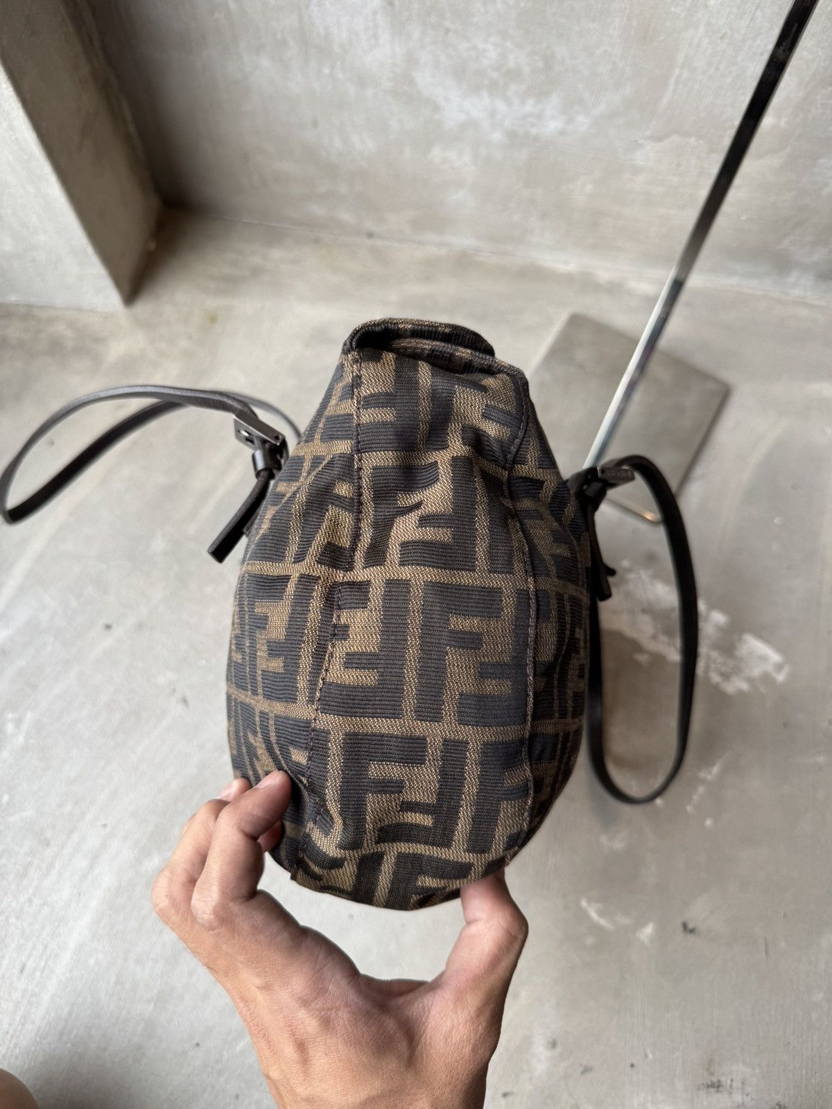 Fendi Fendi Zucca Baguette Half Moon Size ONE SIZE - 9 Thumbnail