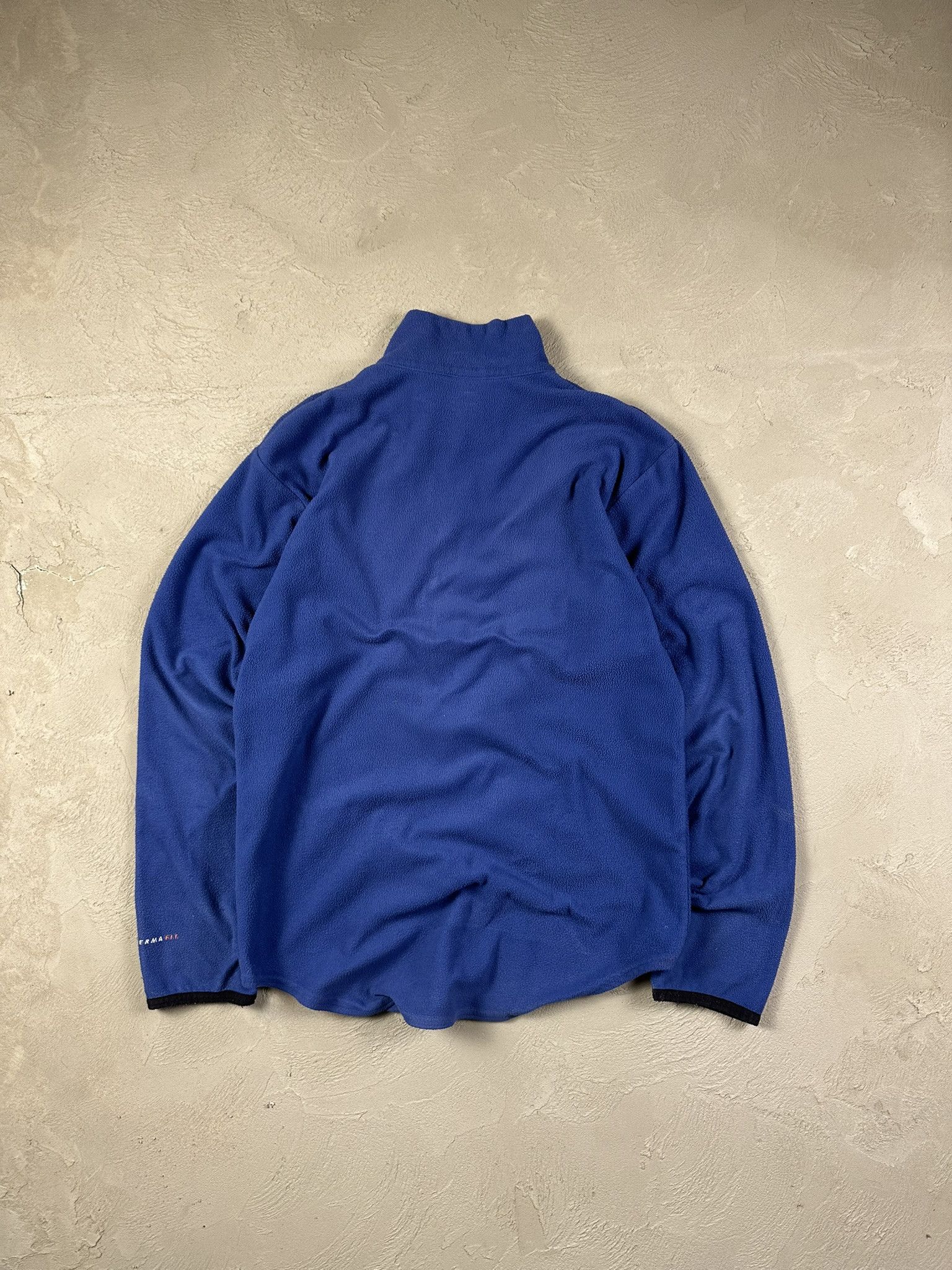 Nike 90s Vintage Nike Therma Fit Fleece Halfzip Boxy Sweatshirt Size US L / EU 52-54 / 3 - 10 Thumbnail