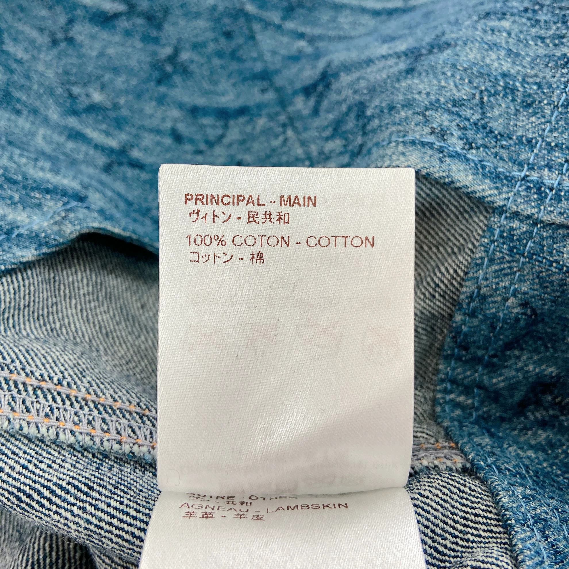 Louis Vuitton Louis Vuitton Monogram Denim Dress Women's 38 Size S / US 4 / IT 40 - 8 Thumbnail