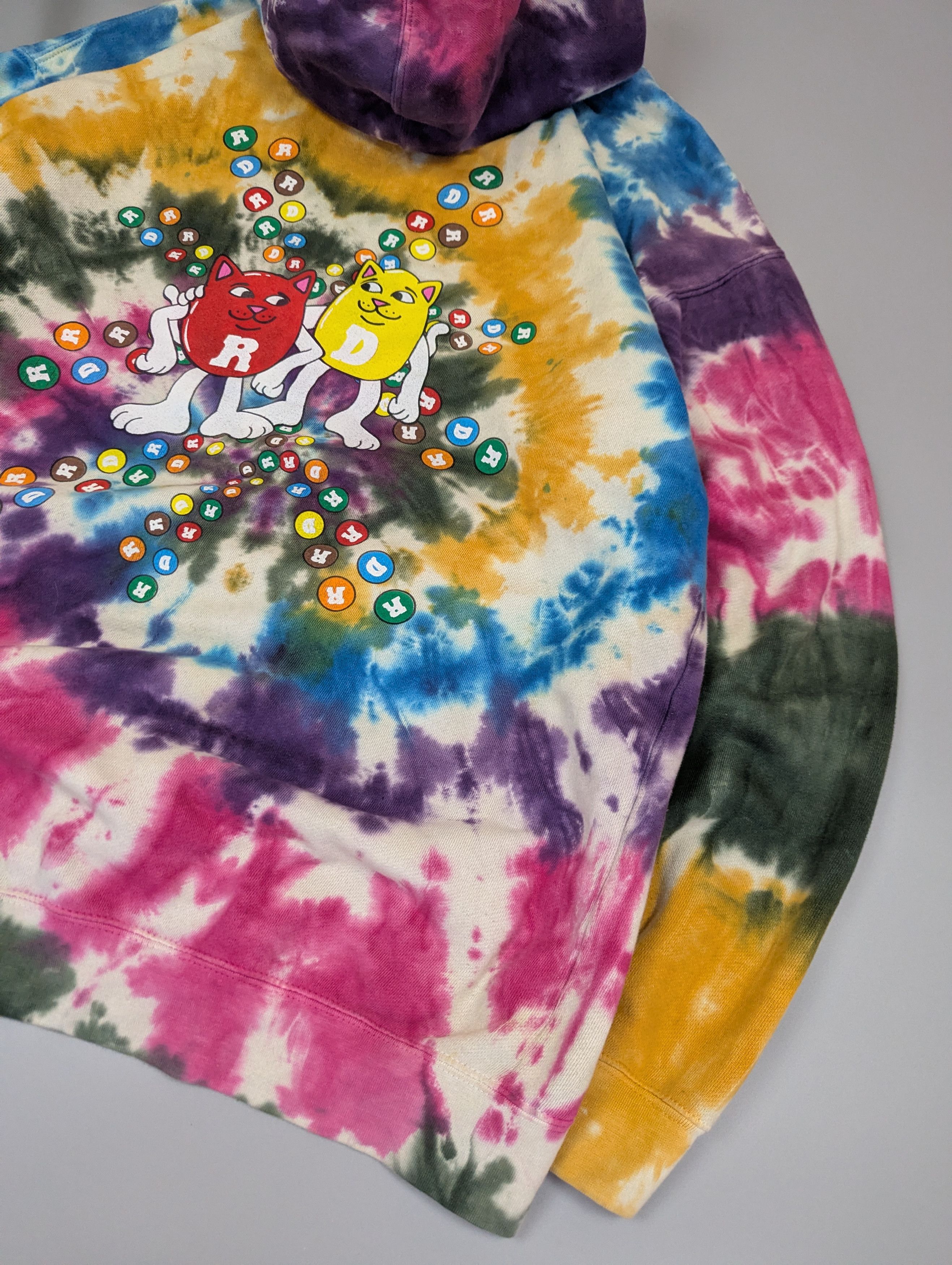 RIPNDIP RipNDip Tie Dye Hoodie – Lord Nermal Graphic Streetwear Size US L / EU 52-54 / 3 - 20 Thumbnail