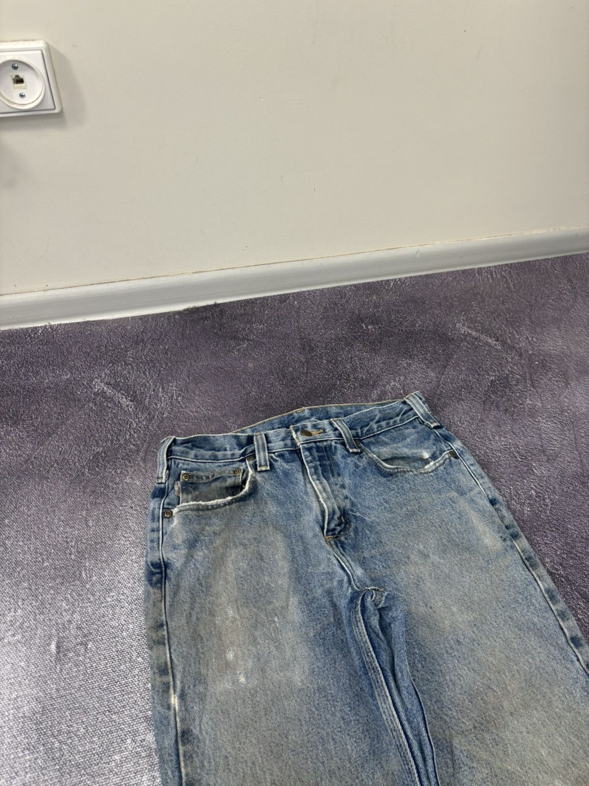 Carhartt Vintage Carhartt Y2K Straight Fit Work Skate Denim Jeans Size US 30 / EU 46 - 14 Thumbnail
