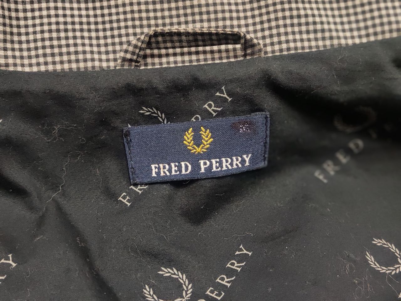 Fred Perry Vintage Fred Perry Light Classic Cotton chek Bomber jacket Size US M / EU 48-50 / 2 - 13 Thumbnail