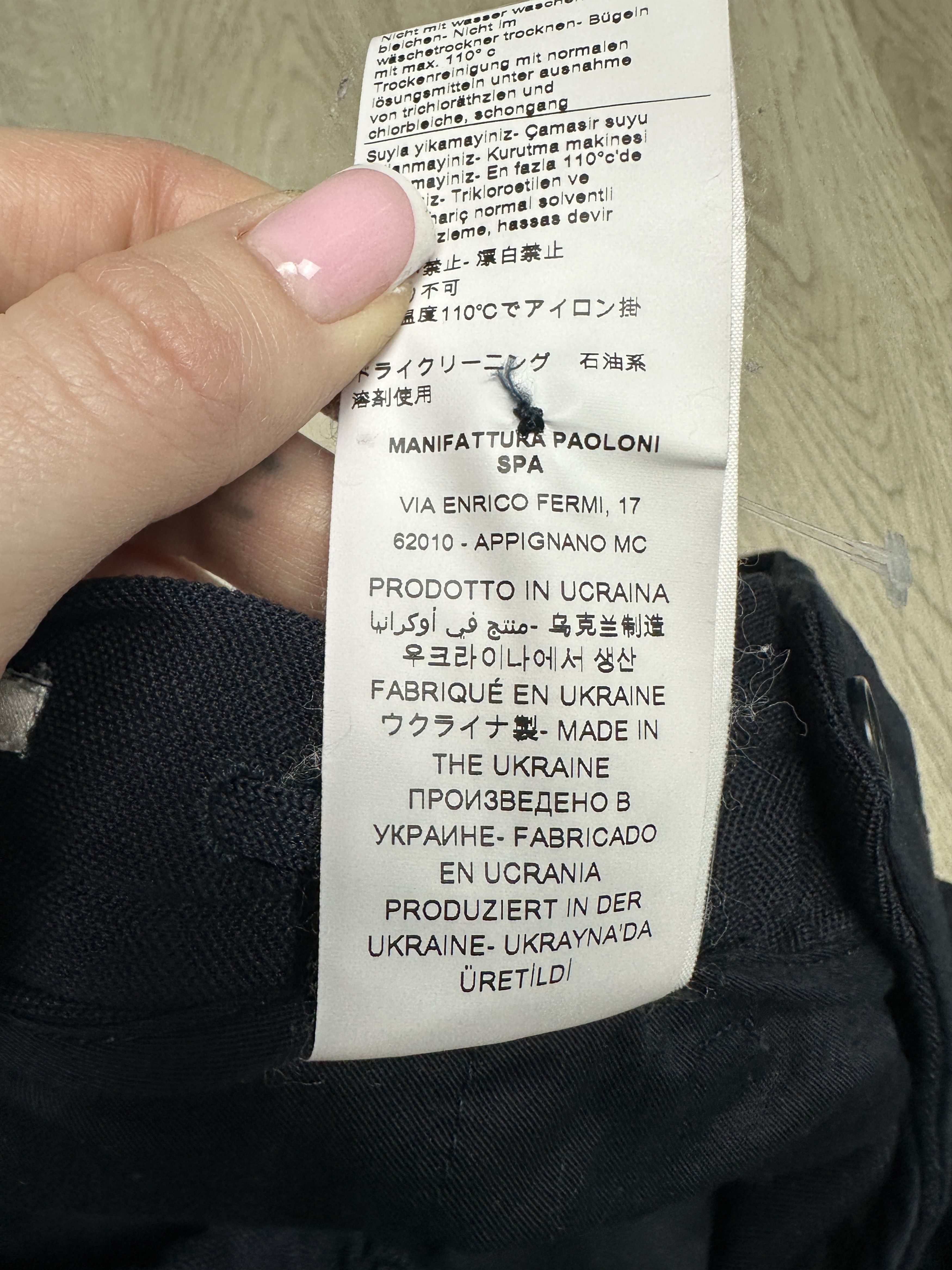 Paoloni Paoloni Mens Trousers Pants Size US 30 / EU 46 - 7 Thumbnail