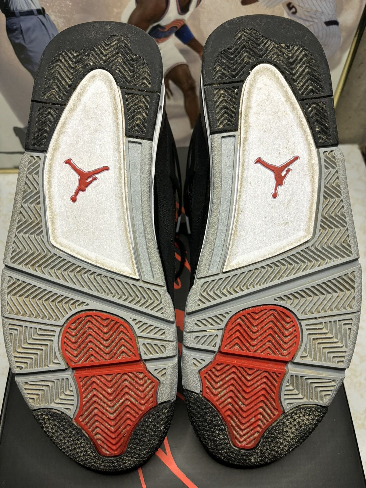 Jordan Brand Jordan Retro 4 ‘canvas’ Size US 12 / EU 45 - 5 Thumbnail