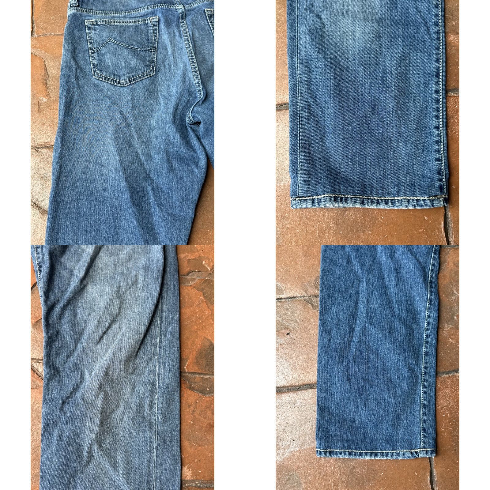 Jacob Cohen VINTAGE Jacob Cohen Italy Handmade Luxury Blue Denim Jeans 36 Slim Men City Logo 27.5 Inseam 5-Pocket Design Size US 36 / EU 52 - 8 Thumbnail