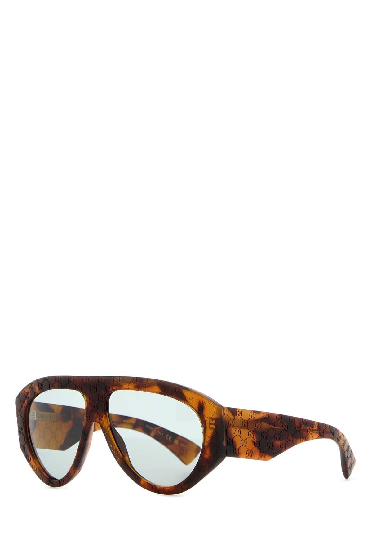 Gucci Multicolor Acetate Havana Sunglasses Size ONE SIZE - 1 Thumbnail