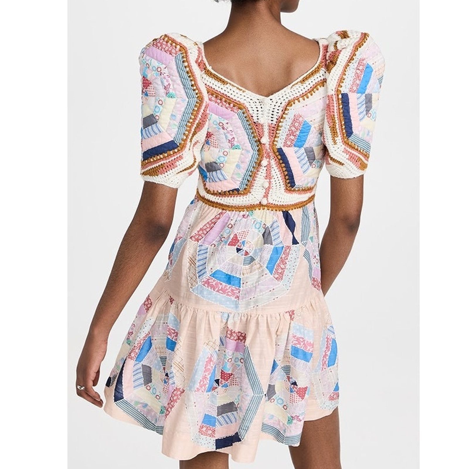 Sea New York Sea New York Quin Mini Dress patchwork quilted size XS Size XS / US 0-2 / IT 36-38 - 14 Thumbnail