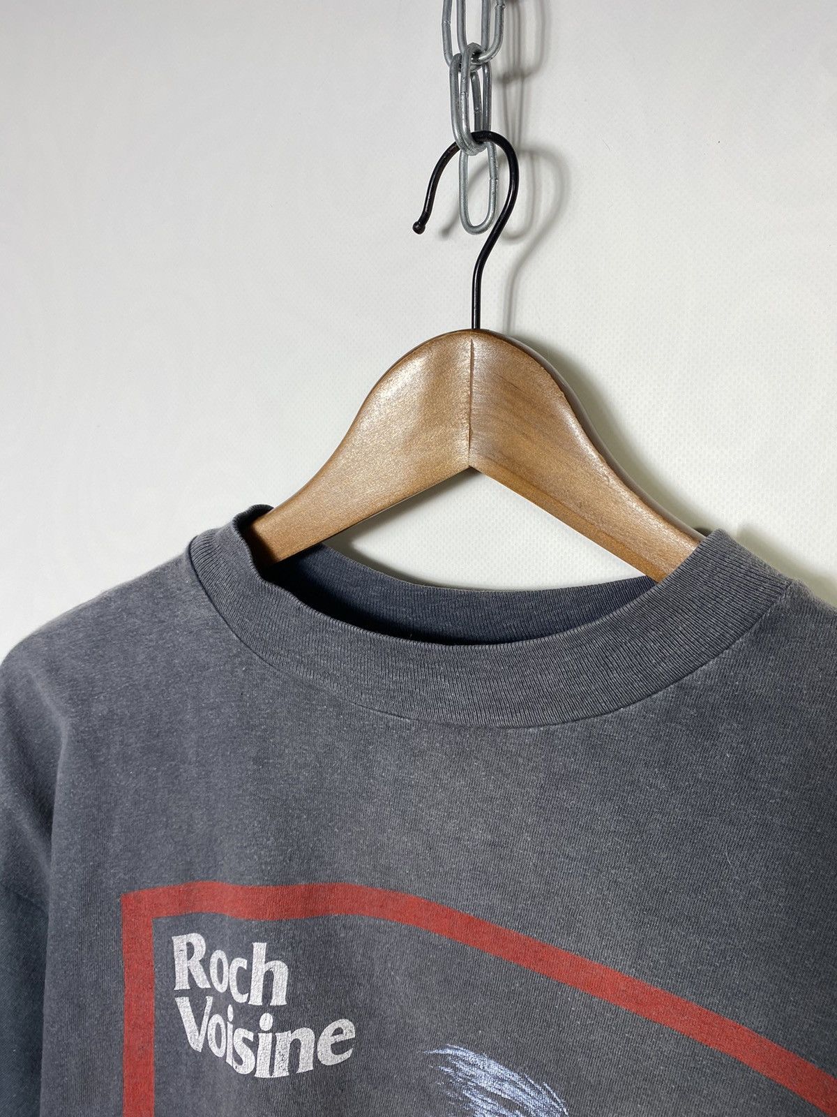 Band Tees Rare Vintage 80s Roch Voisine Pop Music #1 Single Stitch Tee Size US L / EU 52-54 / 3 - 9 Thumbnail
