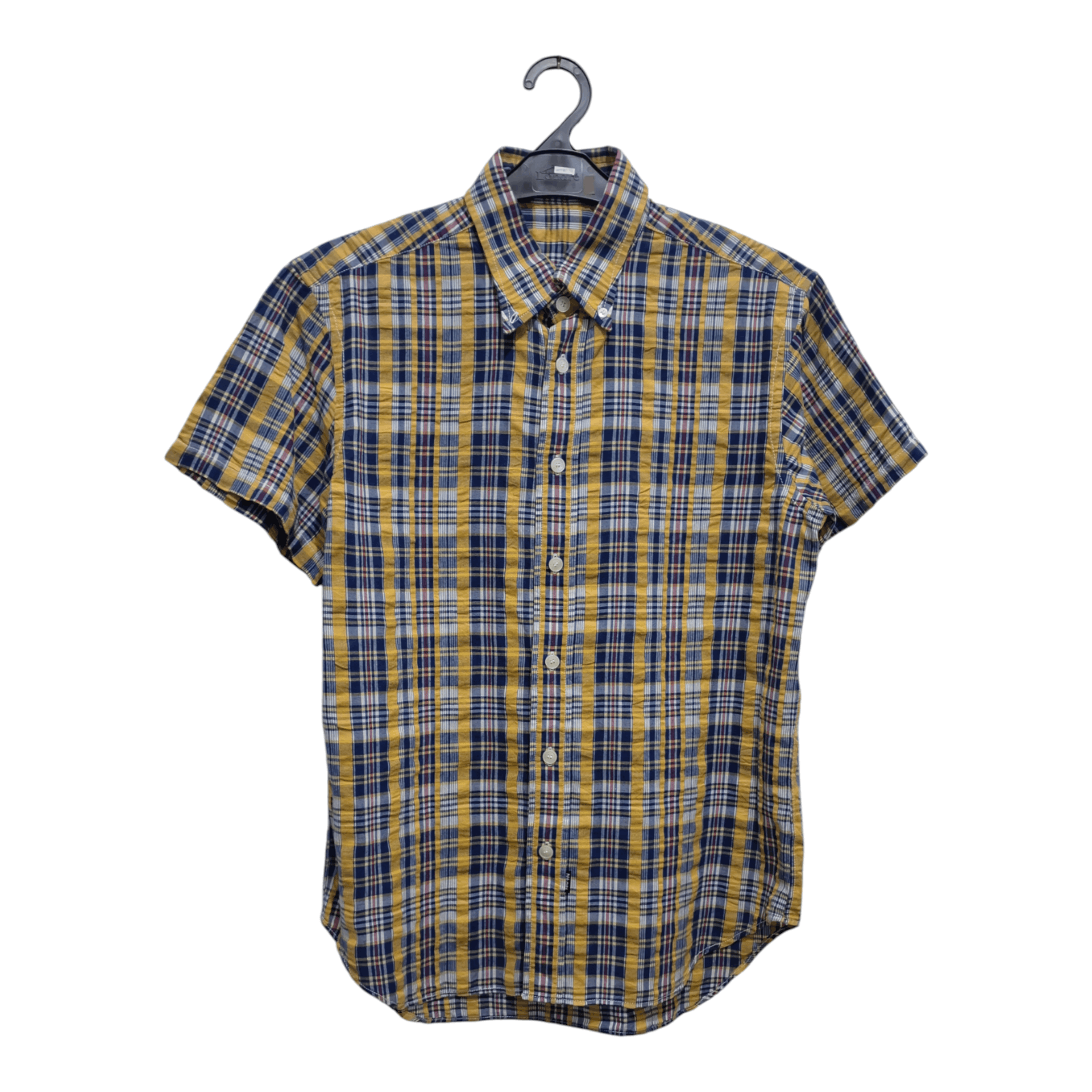 Ne-Net ​NE-net issey miyake plaid Short Sleeve button down shirt Size US L / EU 52-54 / 3 - 1 Thumbnail