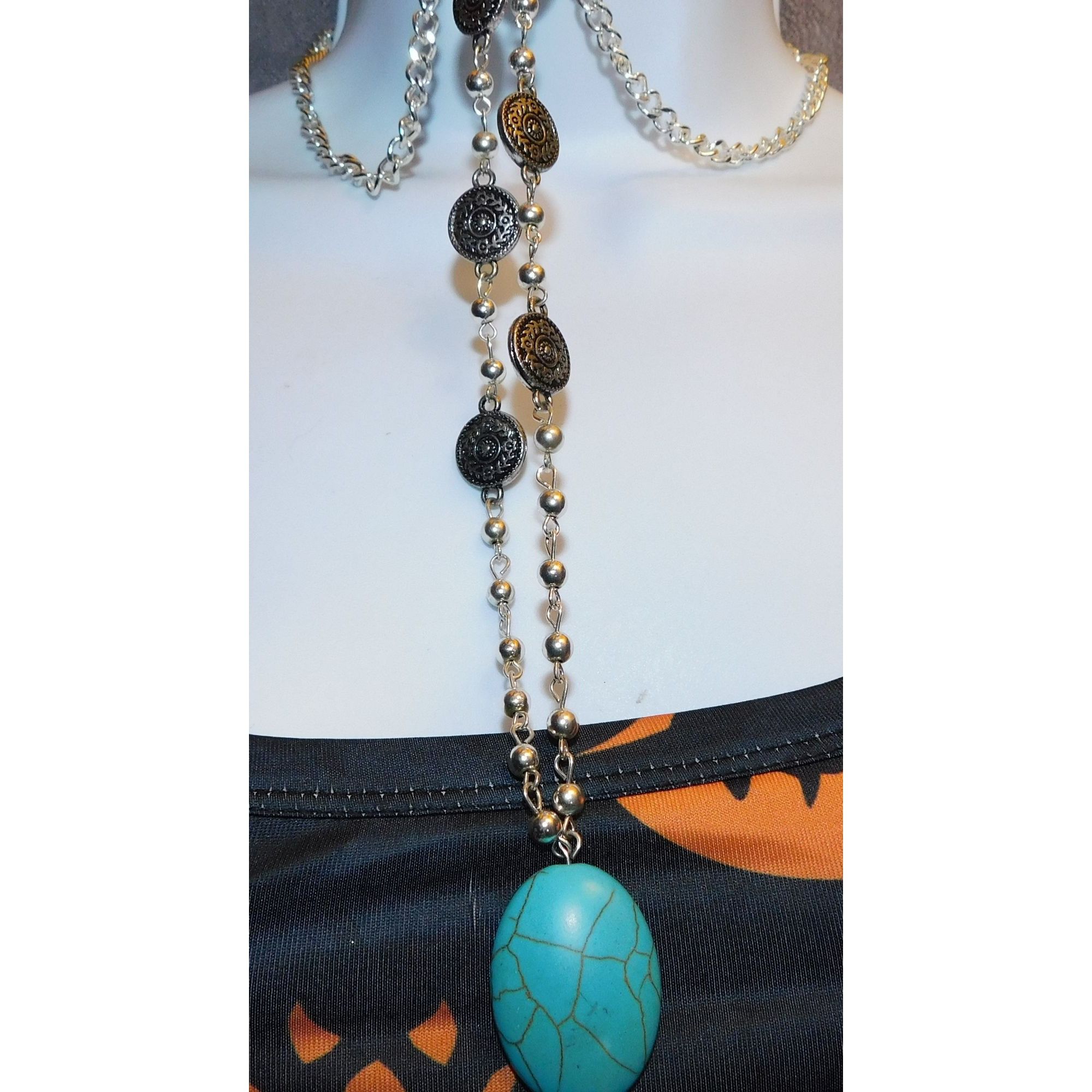 Other Turquoise Bohemian Necklace Size ONE SIZE - 5 Thumbnail