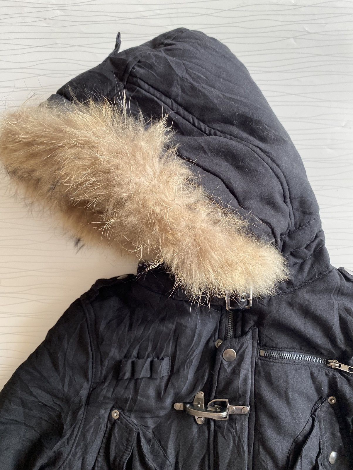 If Six Was Nine × Japanese Brand × Le Grande Bleu (L.G.B.) Japanese Cryx black Fur jacket Size US M / EU 48-50 / 2 - 7 Thumbnail