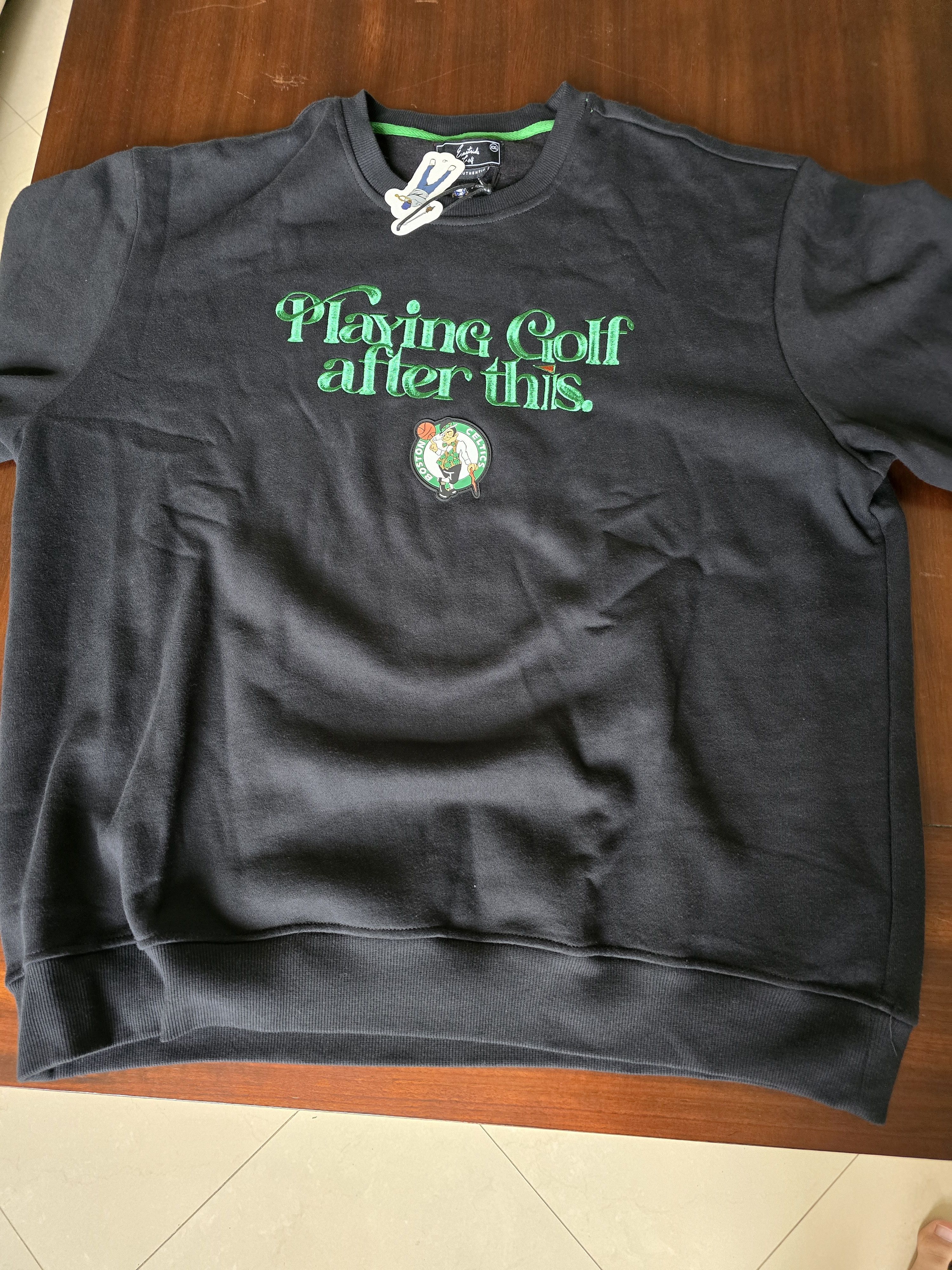 NBA Eastside Golf Playing Golf After This Sweatshirt Bos Celtics Size US XXL / EU 58 / 5 - 1 Thumbnail