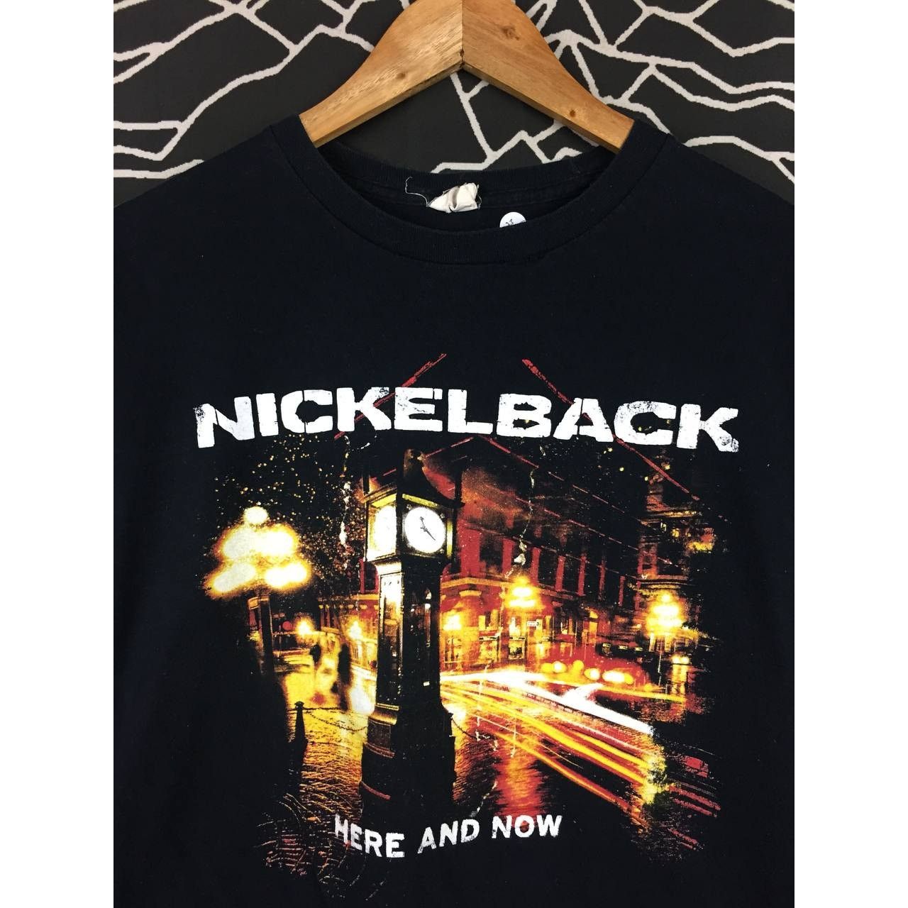 Band Tees × Vintage Vtg Y2K Nickelback Here And Now Studio Album Cover Tee Size US L / EU 52-54 / 3 - 3 Thumbnail