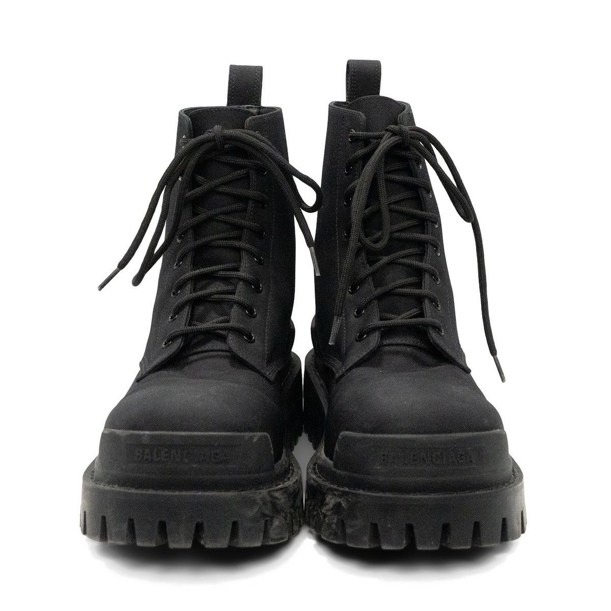 Balenciaga Balenciaga 'Strike' Nylon Combat Boots Size US 7.5 / IT 37.5 - 3 Thumbnail