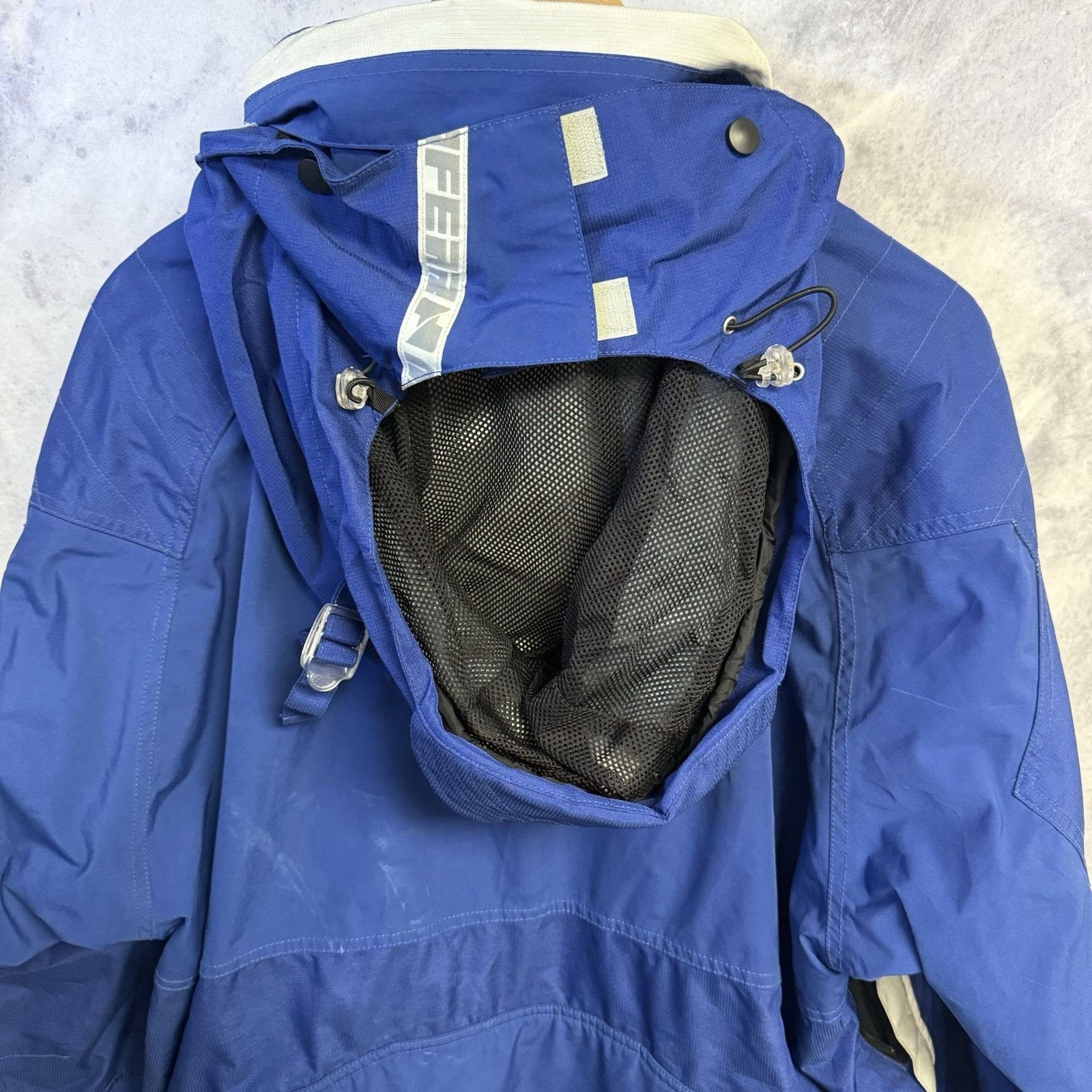 No Fear Vintage No Fear Squad Snow Jacket Mens XL Blue Full Zip Hood Size US XL / EU 56 / 4 - 4 Thumbnail