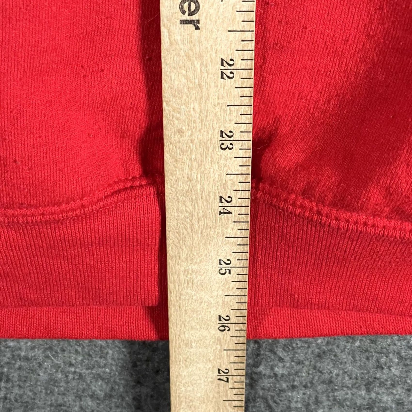 Gildan Not Today Satan Hoodie Mens Large Red GOD FAITH Christian Pullover Y2K Funny Size US L / EU 52-54 / 3 - 6 Thumbnail