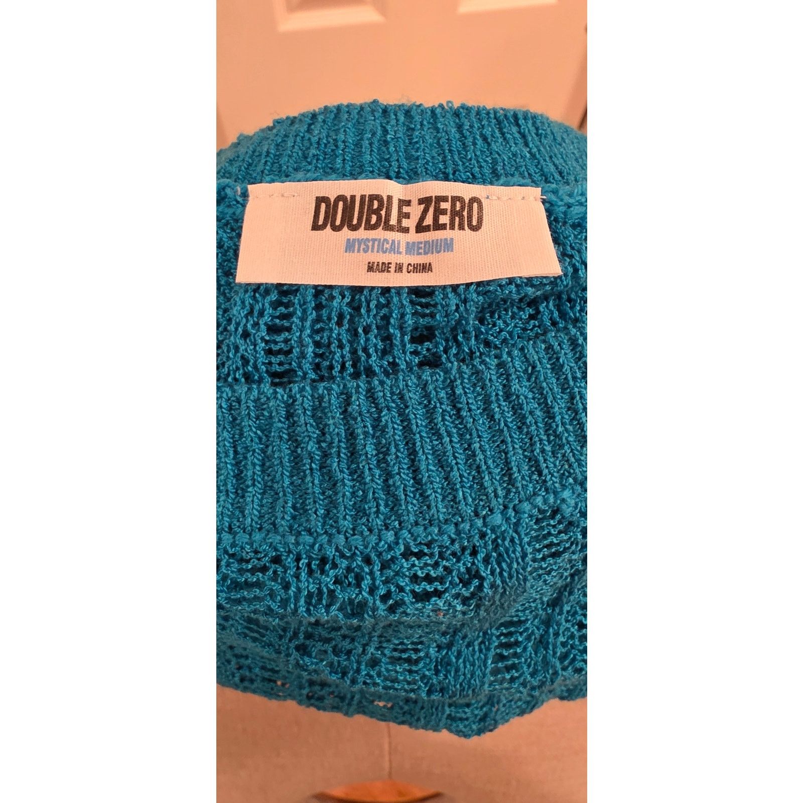 Other Double Zero Turqouise Sweater NWOT Size Medium Size M / US 6-8 / IT 42-44 - 5 Thumbnail