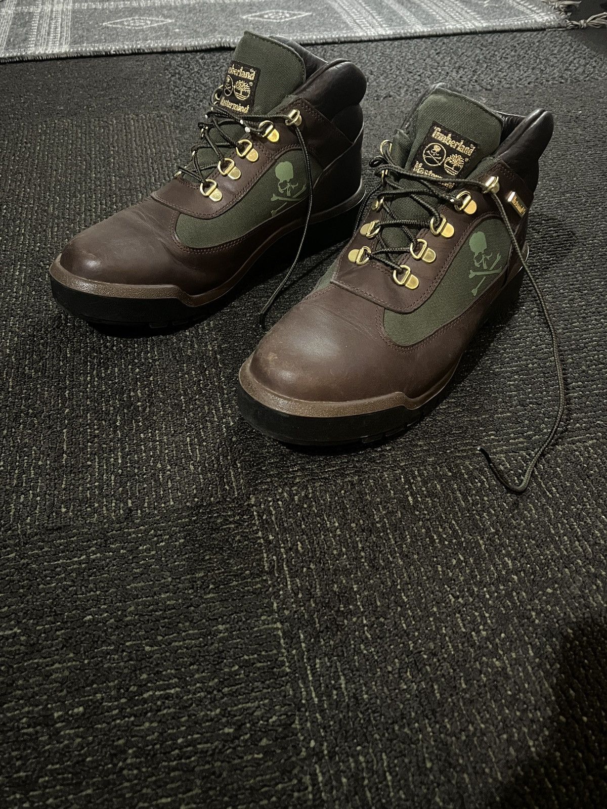 Mastermind Japan × Timberland Timberland x Mastermind field boots | Grailed