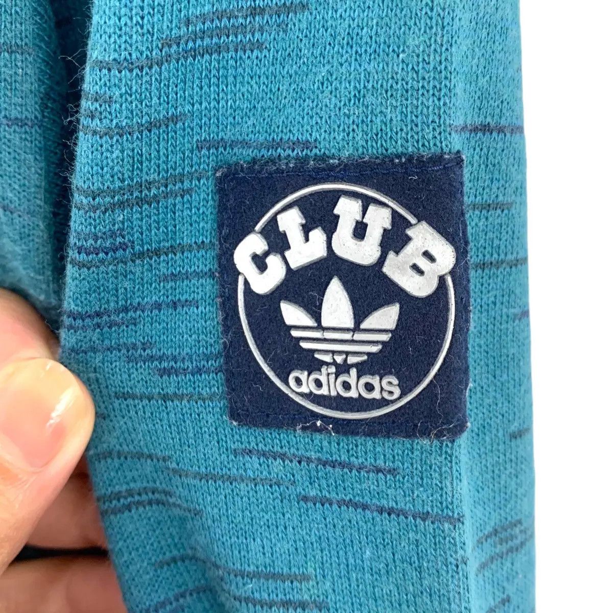 Adidas Vintage 90’ ADIDAS ORIGINALS CLUB x Descente Japan Sweater Size US M / EU 48-50 / 2 - 7 Thumbnail