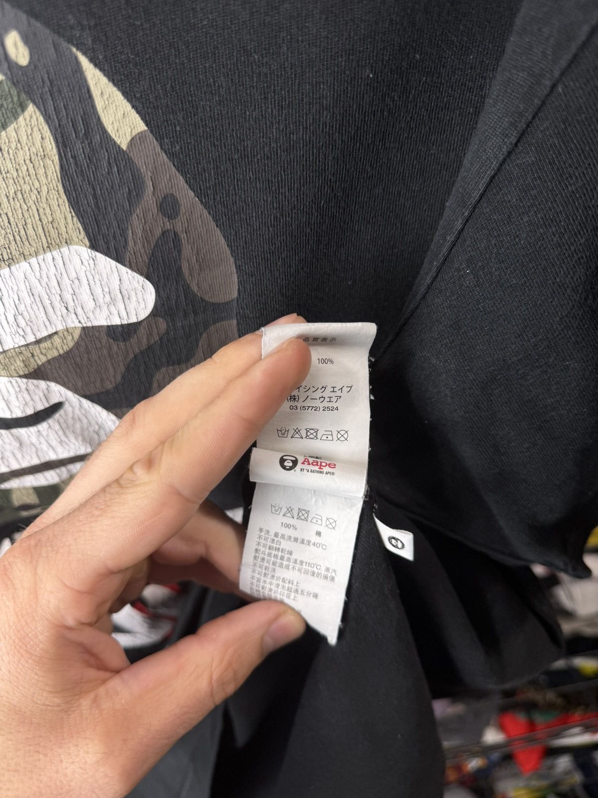Aape Vintage Aape by a Bathing Ape Bape T Shirt Size US L / EU 52-54 / 3 - 11 Thumbnail
