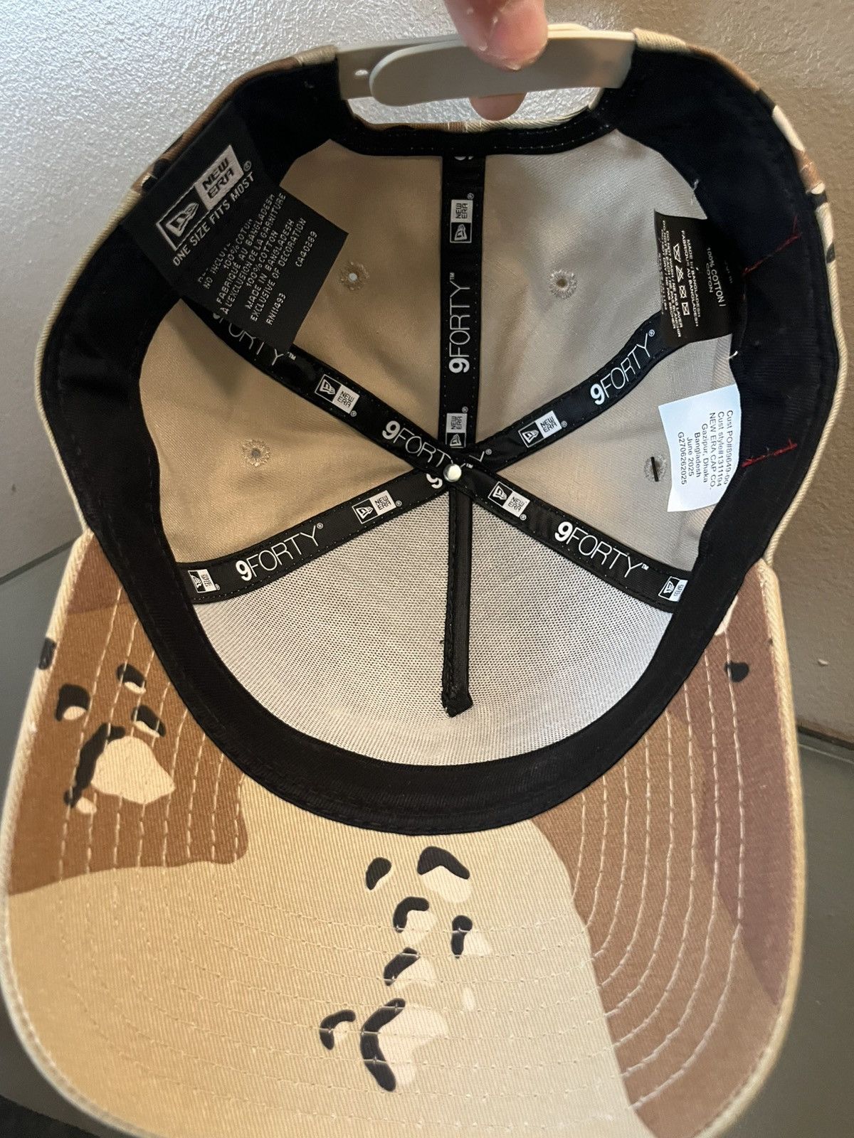 Stussy ‘25 STUSSY 9forty RARE out tag basic desert new era snapback Size ONE SIZE - 6 Thumbnail