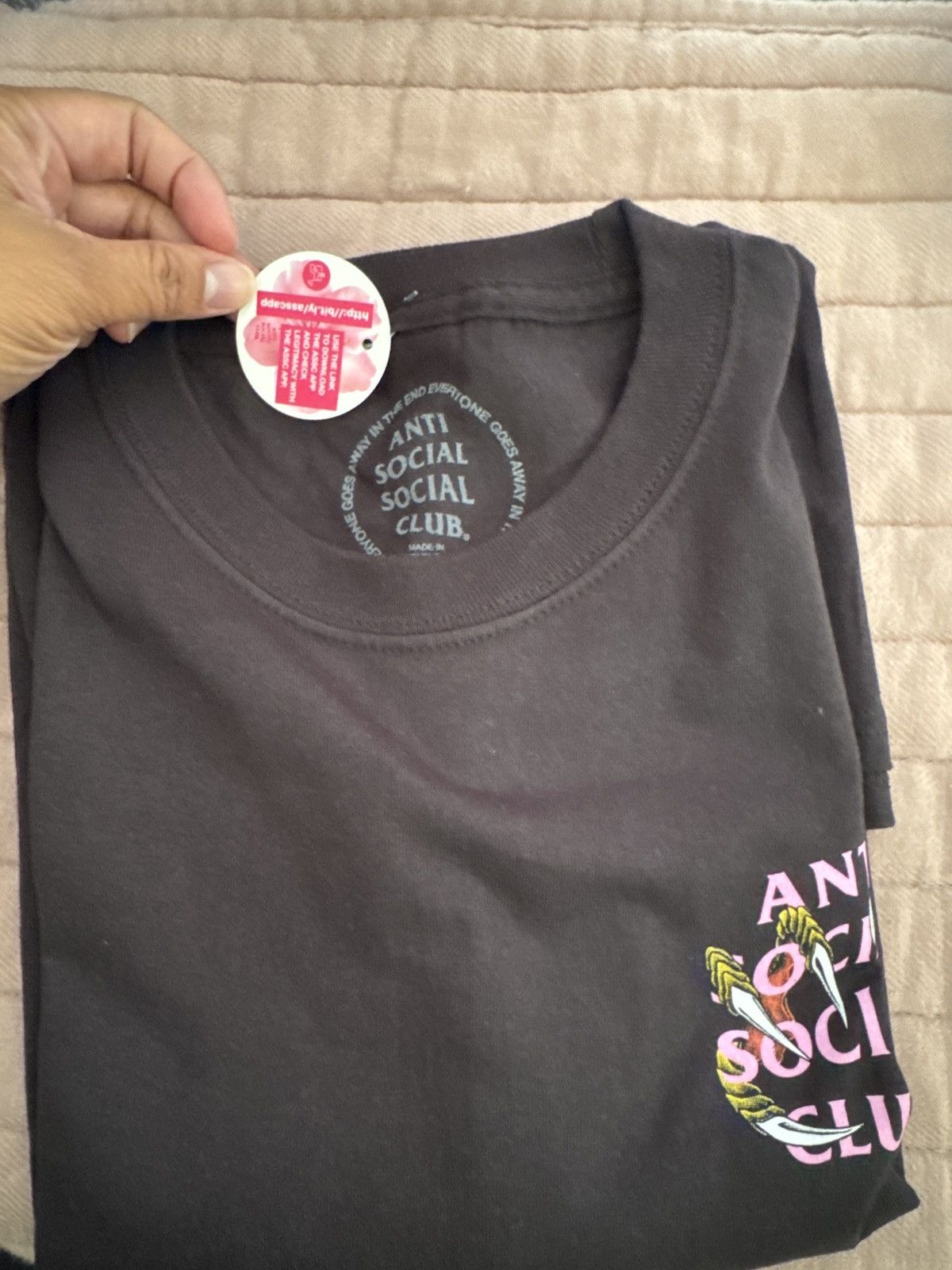 Anti Social Social Club Anti Social Club Double Dragon t-shirt Size US L / EU 52-54 / 3 - 4 Thumbnail