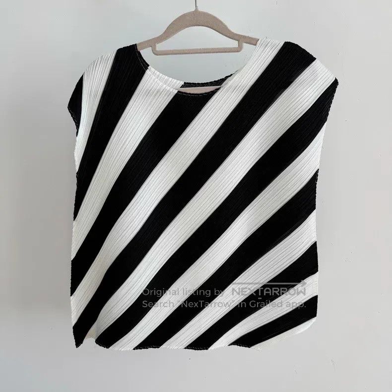 Issey Miyake Issey Miyake Color-block Vest Size L / US 10 / IT 46 - 2 Thumbnail