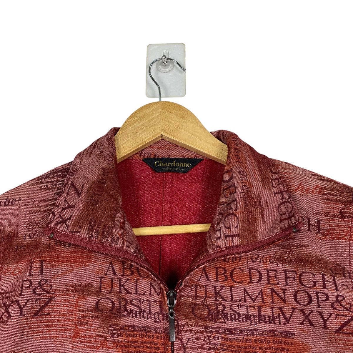 Japanese Brand Chardonne Tastefulattire Allover Print Zipper Jacket Size US S / EU 44-46 / 1 - 5 Thumbnail