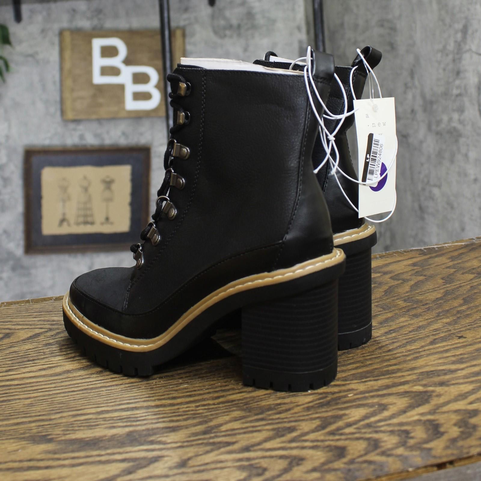 Designer A New Day Womens Tessa Winter Boots 88375334 Black 6m Size US 6 / IT 36 - 2 Thumbnail