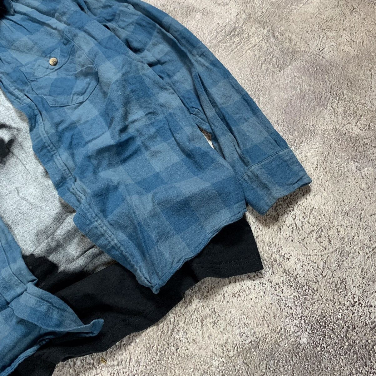 Vintage Vintage 90s Plaid Shirt Oversized Grunge Workwear Blue M Size US M / EU 48-50 / 2 - 3 Thumbnail