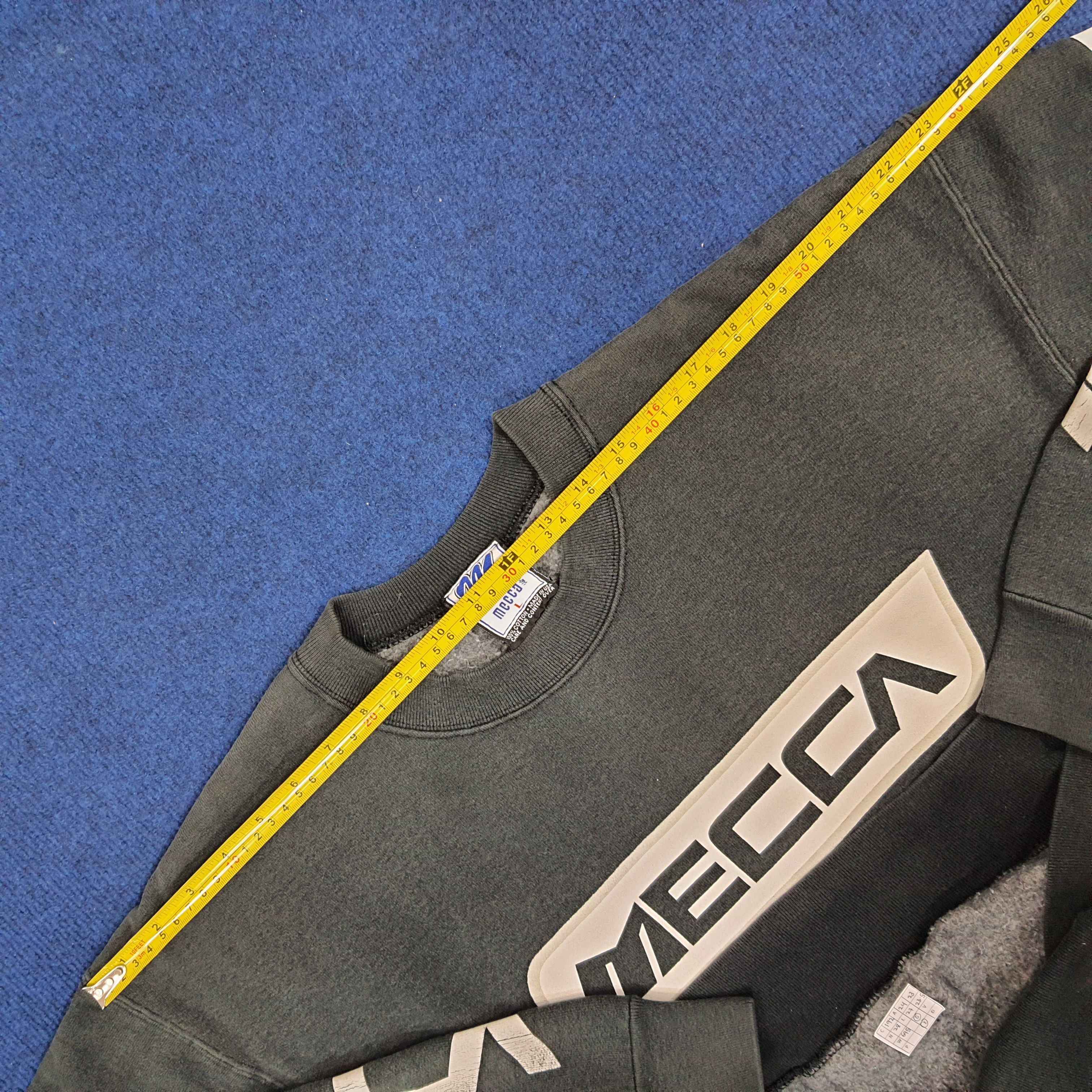 Mecca × Vintage Vintage 18M Mecca Streetwear Sweatshirt Size US L / EU 52-54 / 3 - 9 Thumbnail