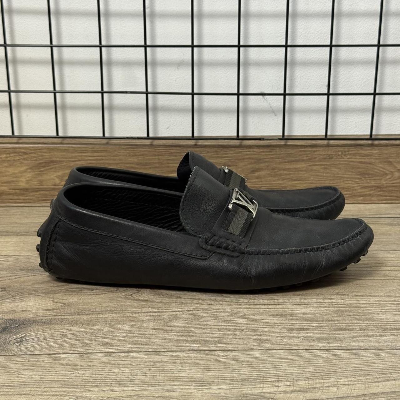 Louis Vuitton Louis Vuitton Black Loafers Shoes Mens Size US 10 / EU 43 - 1 Thumbnail