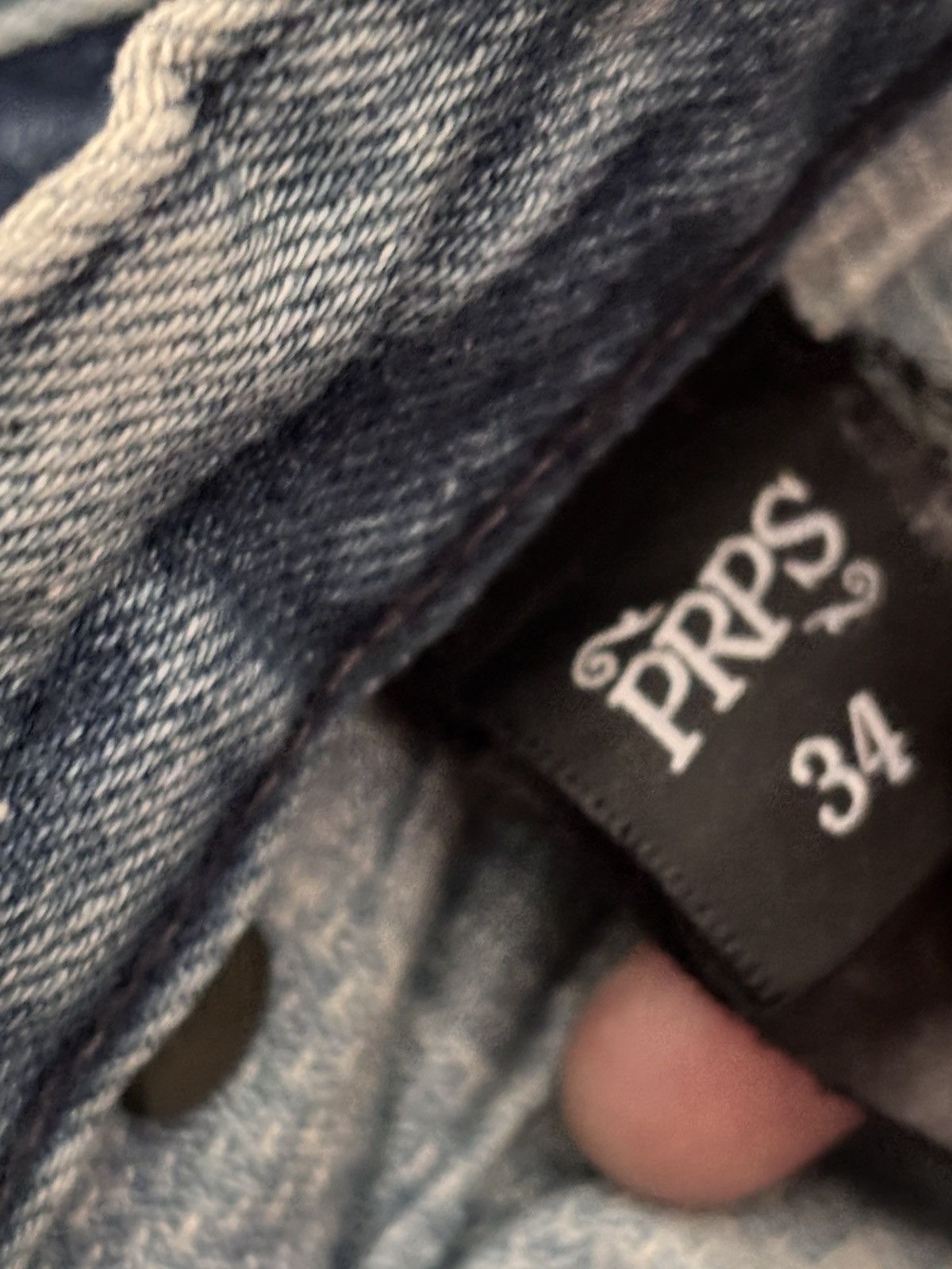Prps PRPS le sabre denim Size US 34 / EU 50 - 3 Thumbnail