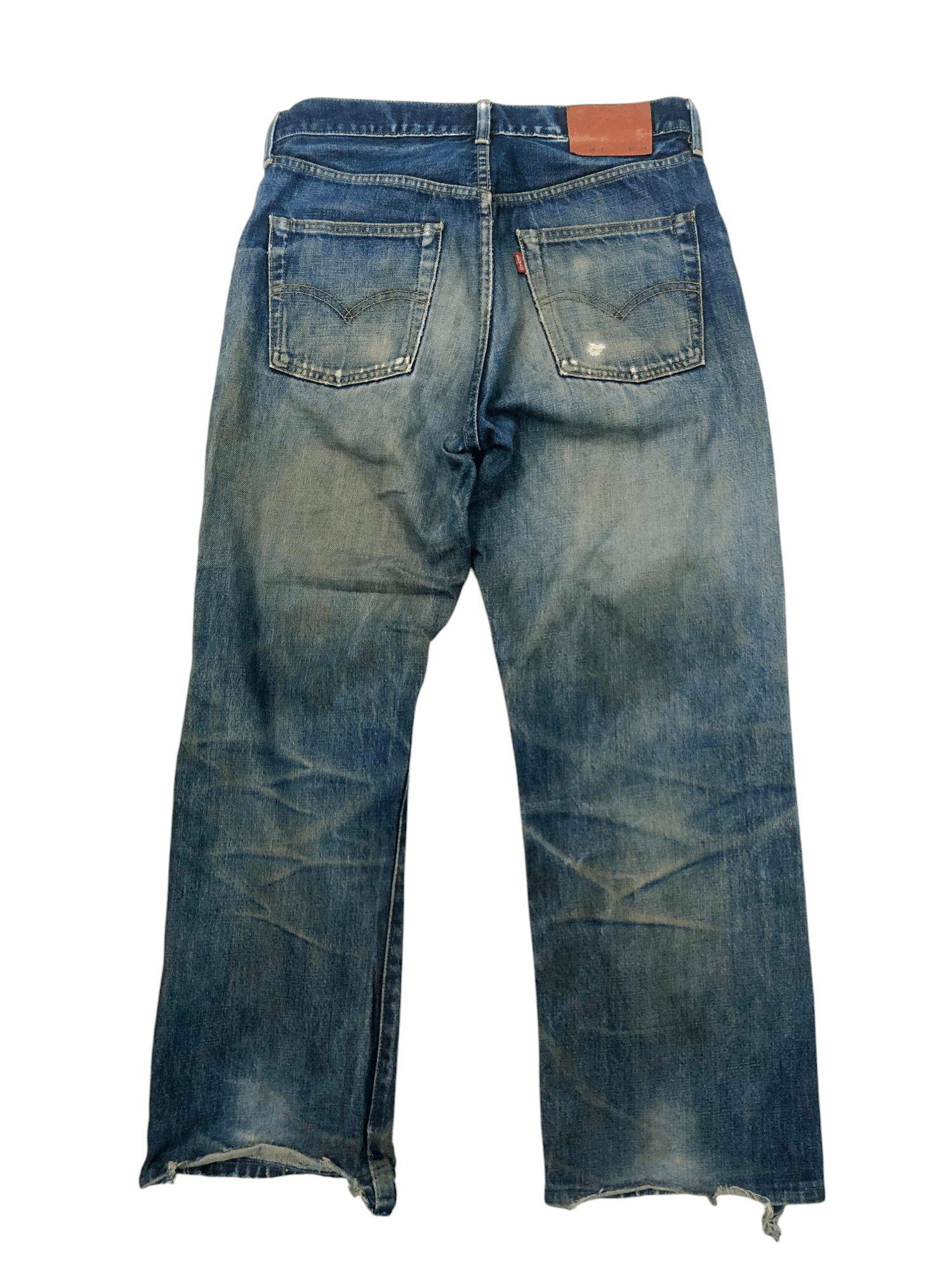 4GSELLER × Levi's Levi's 503 Selvedge denim 5 button distress made in Japan Size US 32 / EU 48 - 2 Thumbnail