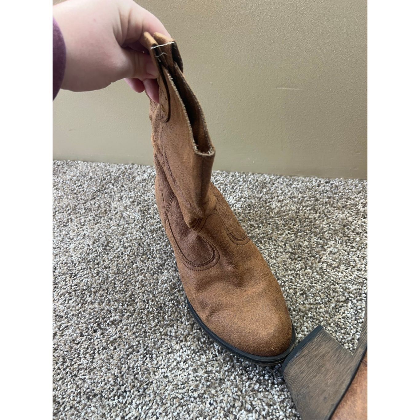 Other Rocket Dog Brown Cowboy/Western Boots Woman’s 10 Preowned Size US 10 / IT 40 - 6 Thumbnail