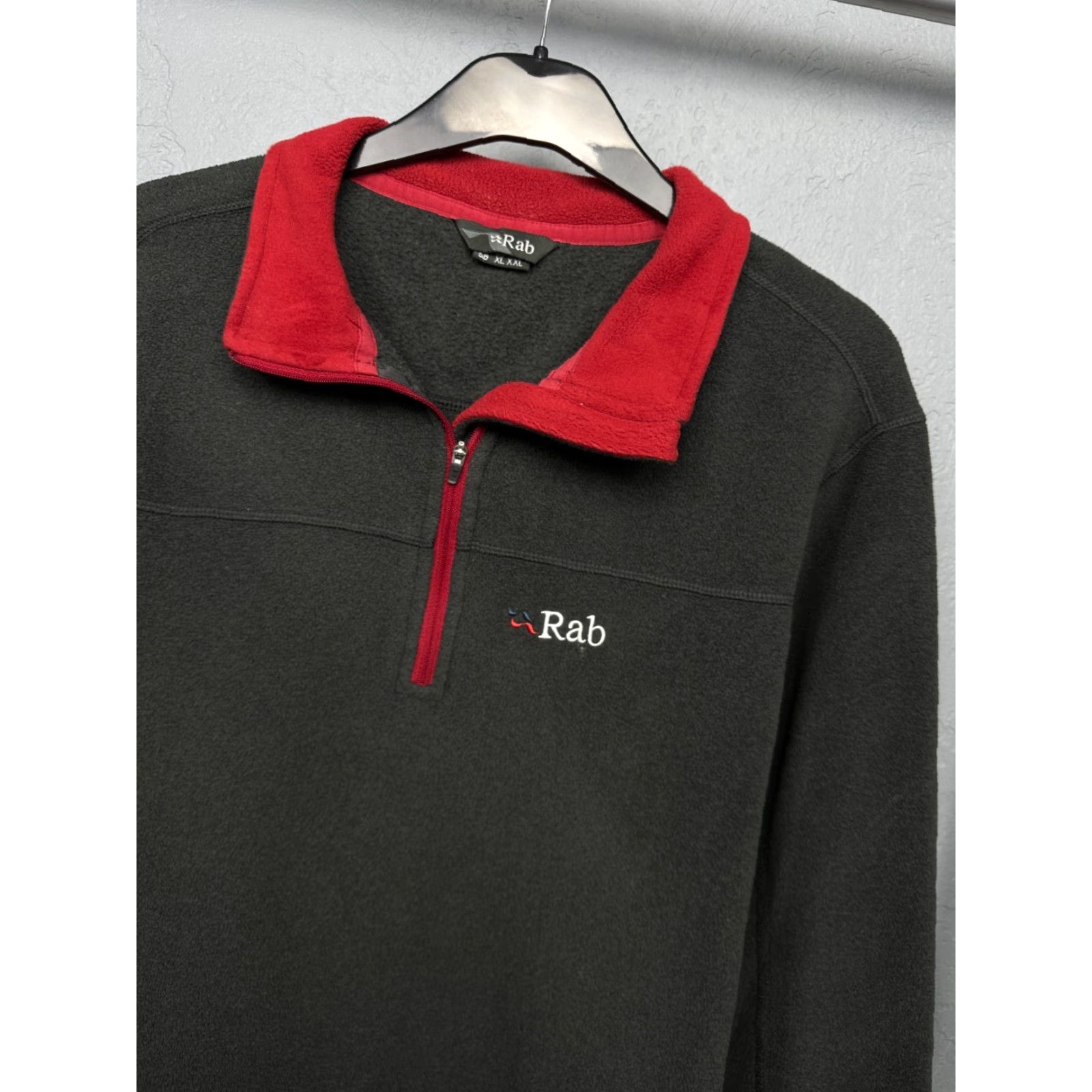 Rab RAB Jacket 1/4 Zip Fleece XL Gray Mens Size XL Logo Vintage: No Size US XL / EU 56 / 4 - 2 Thumbnail