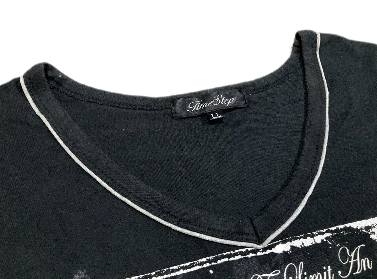If Six Was Nine 🔥Sick Y2K Time Step Skull Poem Shirt Goth Punk Size US L / EU 52-54 / 3 - 7 Thumbnail