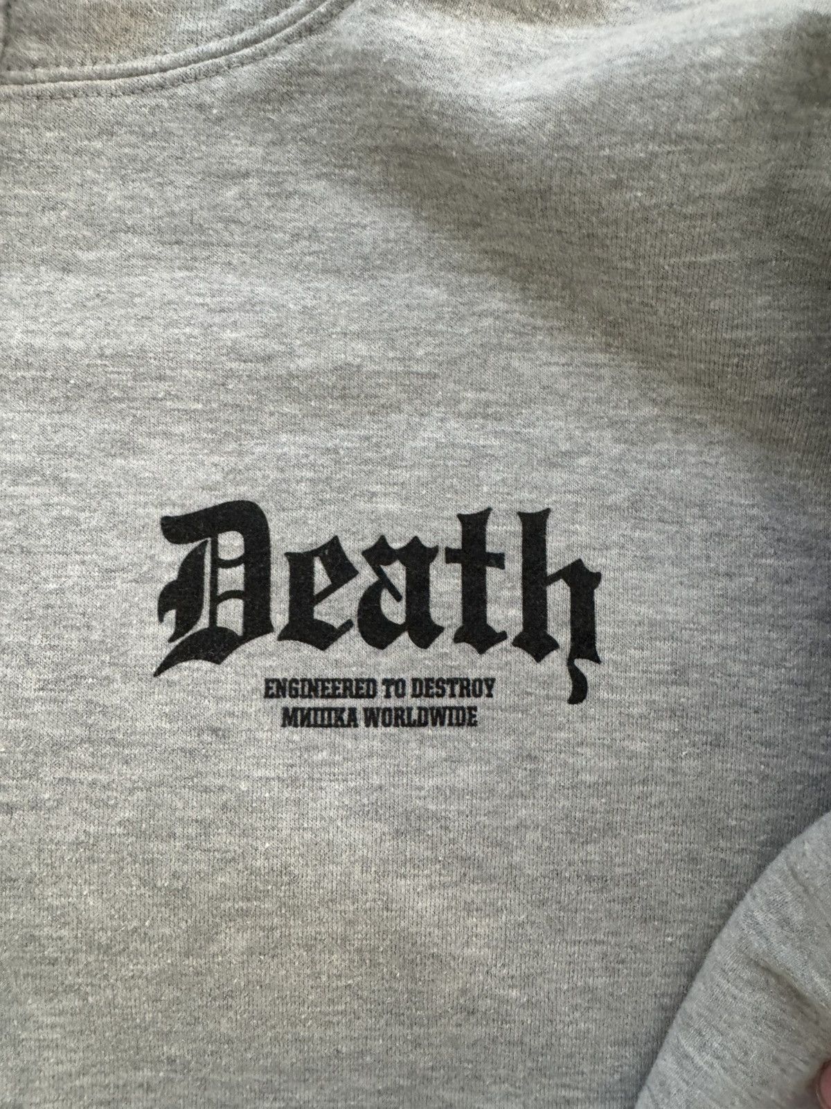 Mishka 2012 men’s Mishka “Death” hoodie, made in USA Size US L / EU 52-54 / 3 - 2 Thumbnail